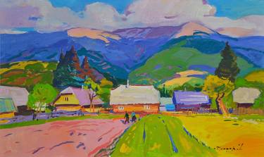 Print of Abstract Expressionism Rural Life Paintings by Shandor Alexander