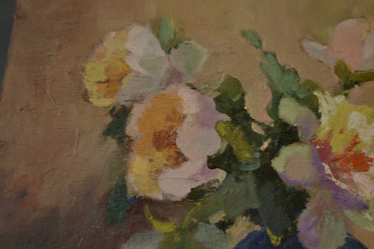 Original Abstract Expressionism Still Life Painting by Shandor Alexander