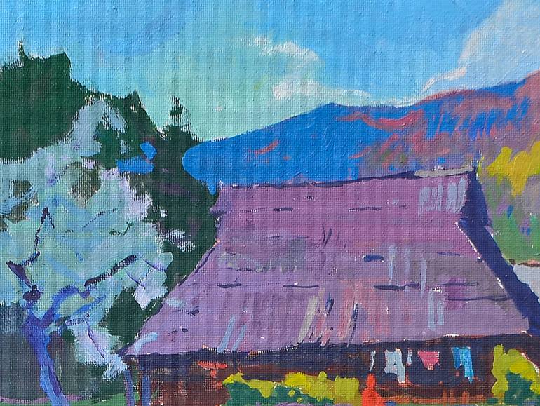 Original Abstract Expressionism Family Painting by Shandor Alexander