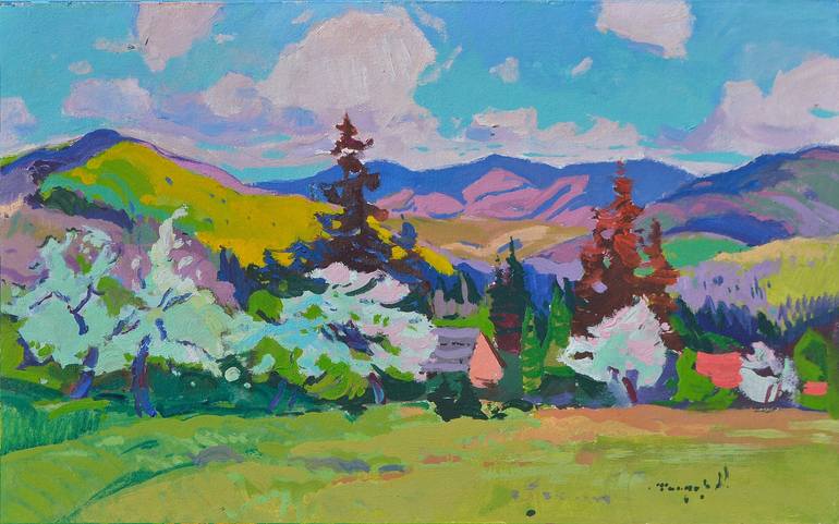 Original  Painting by shandor alexander