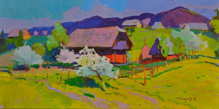 Original  Painting by shandor alexander