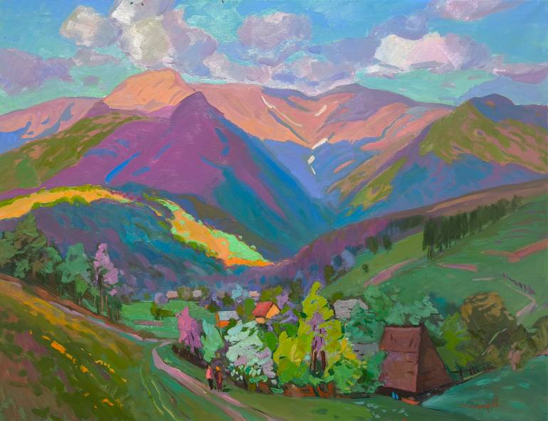 Original  Painting by shandor alexander