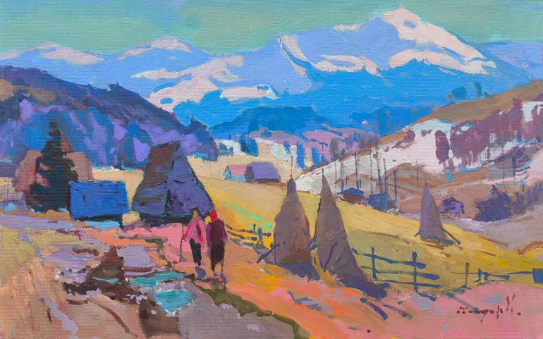 Original  Painting by shandor alexander