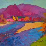 Bank of the Tisza River by Shandor Alexander