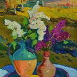 Lilac in Ceramics by Shandor Alexander