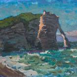 Normandy Etretat Etude 2 by Shandor Alexander