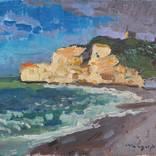 Normandy Etretat Etude 3 by Shandor Alexander
