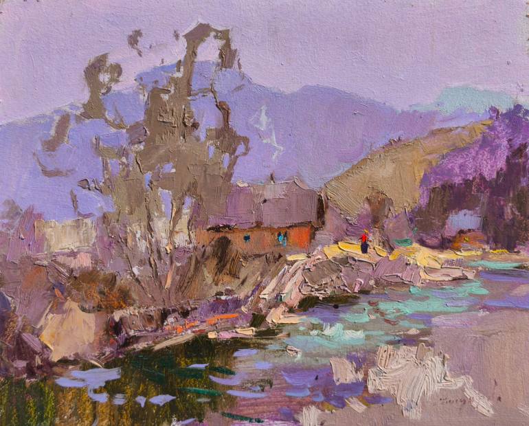 Original  Painting by Shandor Alexander