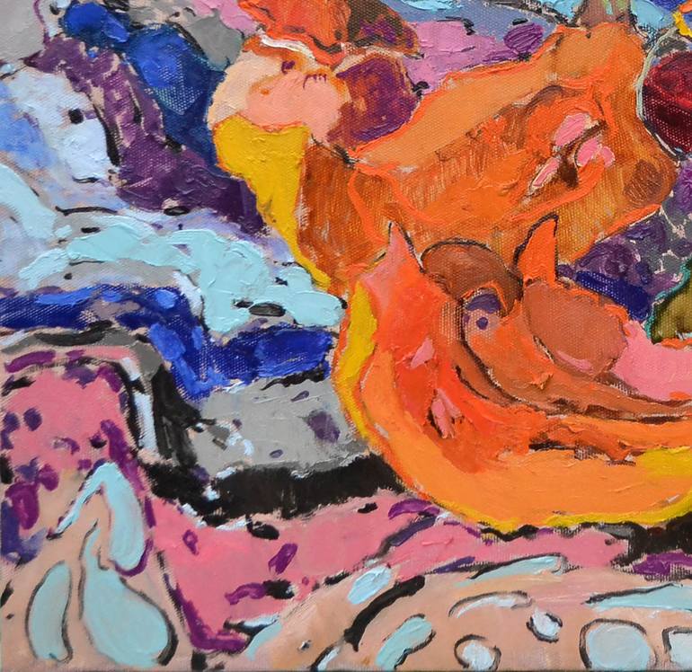 Original Art Deco Still Life Painting by Shandor Alexander