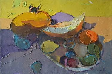 Original Abstract Expressionism Still Life Paintings by Shandor Alexander