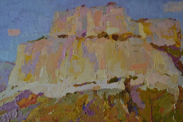 Original Art Deco Seascape Painting by Shandor Alexander