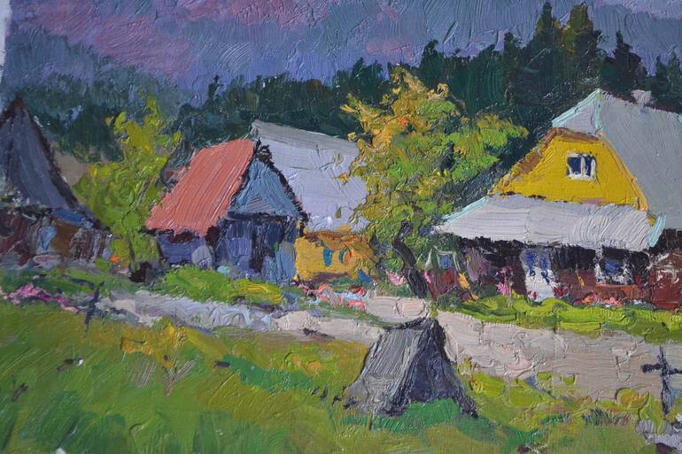Original Impressionism Landscape Painting by Shandor Alexander