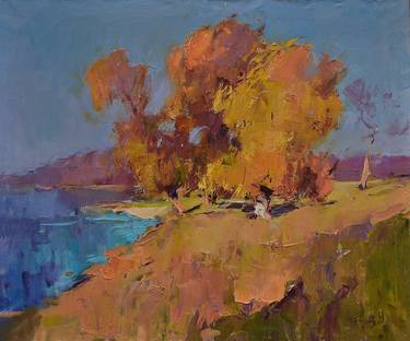 Original Impressionism Landscape Paintings by Shandor Alexander