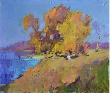 Original Impressionism Landscape Paintings by Shandor Alexander