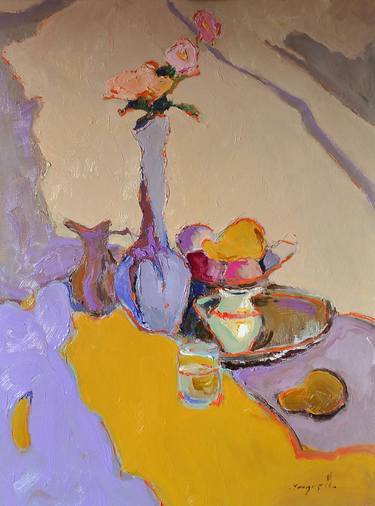 Print of Abstract Still Life Paintings by Shandor Alexander