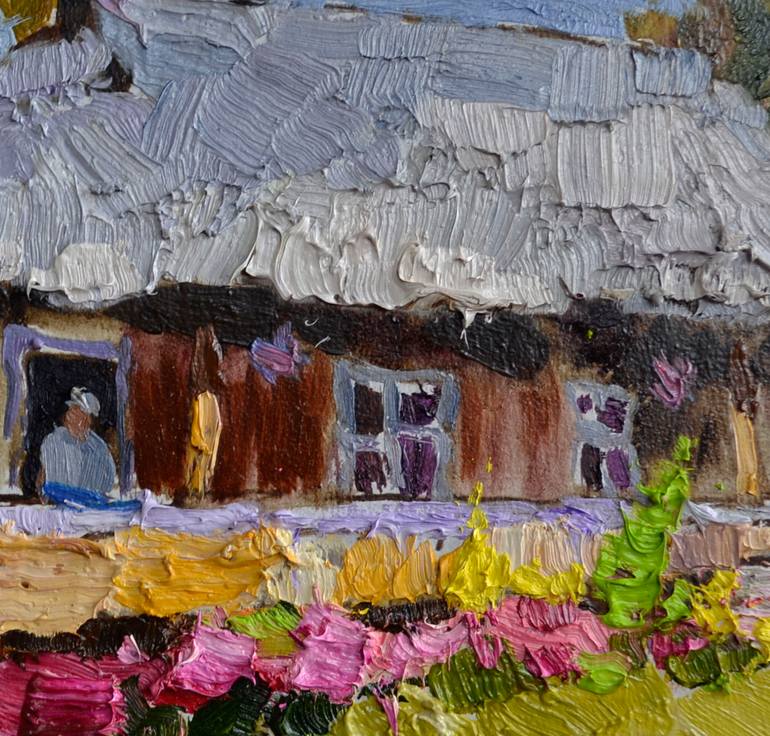 Original Expressionism Landscape Painting by Shandor Alexander