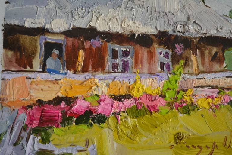Original Expressionism Landscape Painting by Shandor Alexander