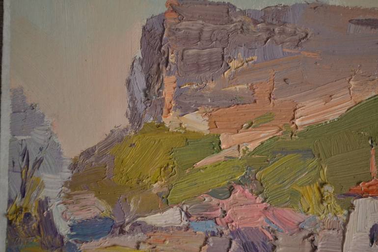Original Impressionism Seascape Painting by Shandor Alexander