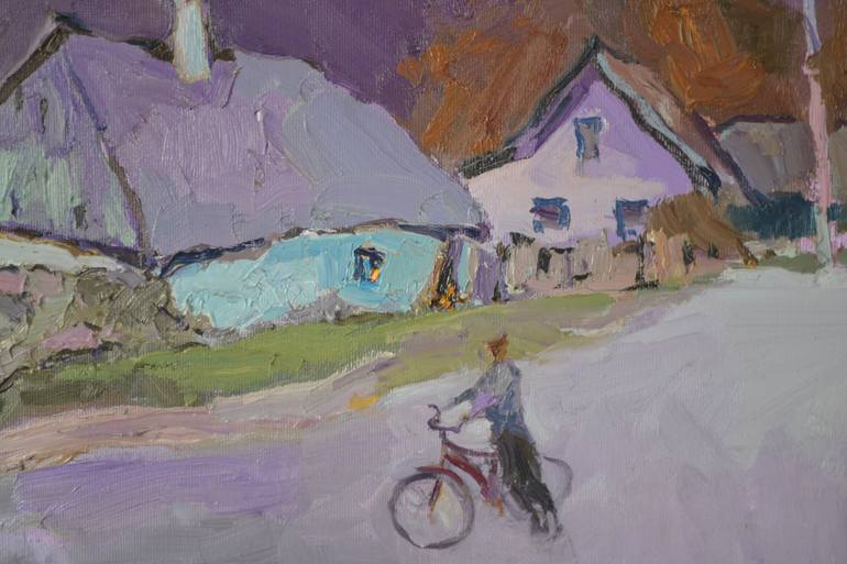 Original Conceptual Seascape Painting by Shandor Alexander