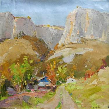 Mountain Crimea _ oil on canvas thumb