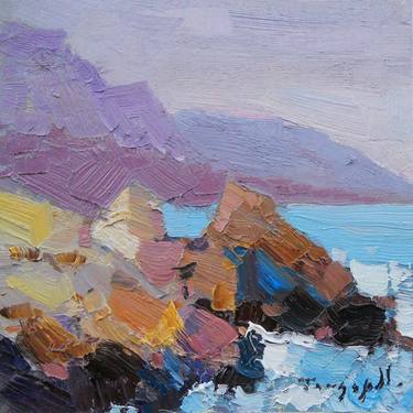 Print of Seascape Paintings by Shandor Alexander