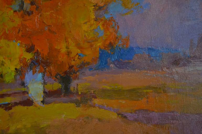 Original Impressionism Landscape Painting by Shandor Alexander