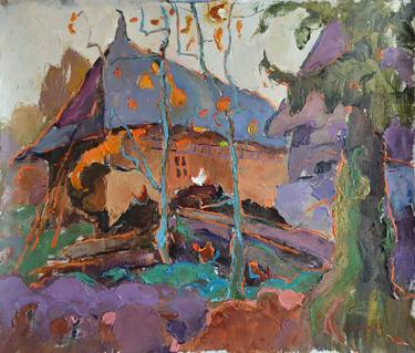 Print of Impressionism Landscape Paintings by Shandor Alexander