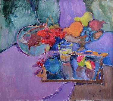 Print of Abstract Still Life Paintings by Shandor Alexander