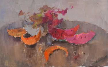 Print of Expressionism Still Life Paintings by Shandor Alexander