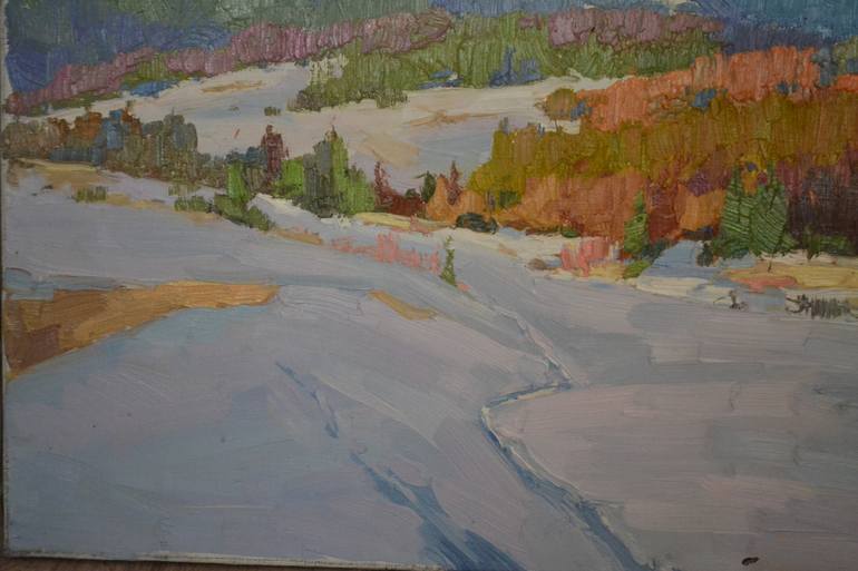 Original Impressionism Landscape Painting by Shandor Alexander