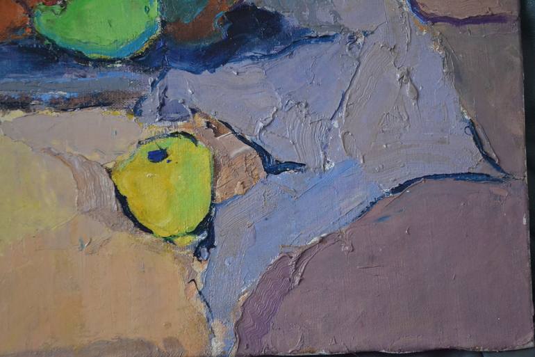 Original Abstract Expressionism Still Life Painting by Shandor Alexander