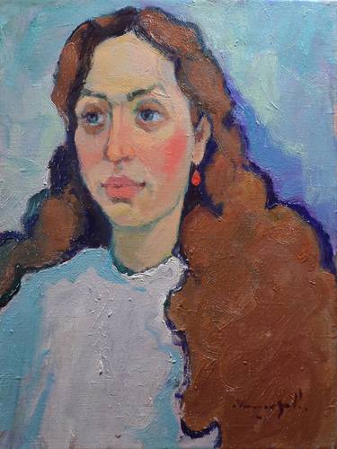 Original Impressionism Portrait Paintings by Shandor Alexander