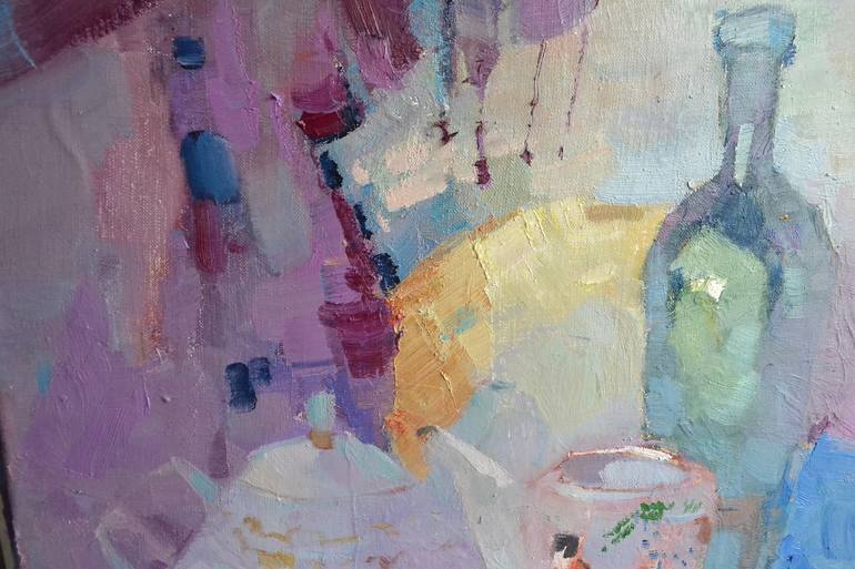 Original Impressionism Still Life Painting by Shandor Alexander