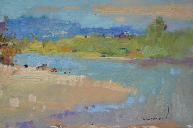 Original Fine Art Landscape Painting by Shandor Alexander