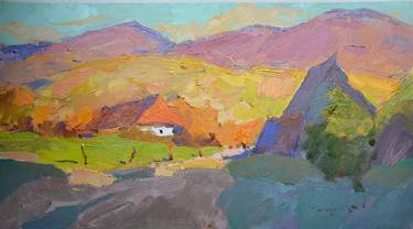 Original Impressionism Landscape Paintings by Shandor Alexander