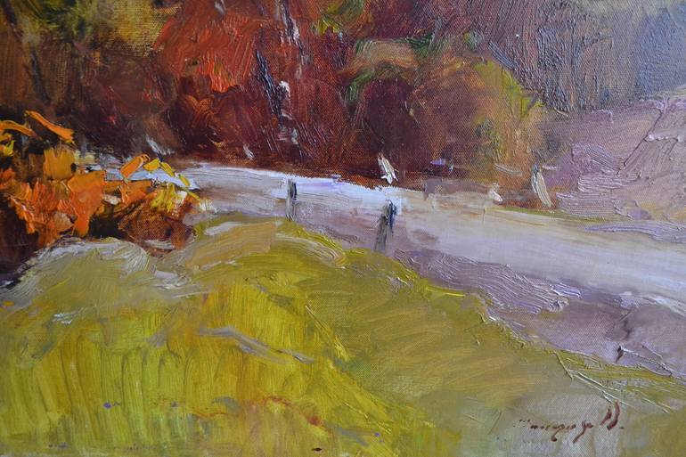 Original Impressionism Landscape Painting by Shandor Alexander