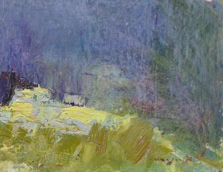 Original Abstract Landscape Painting by Shandor Alexander