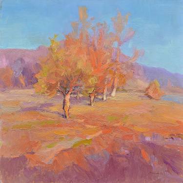 Original Expressionism Landscape Paintings by Shandor Alexander