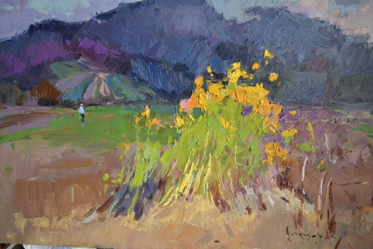 Original Landscape Painting by Shandor Alexander