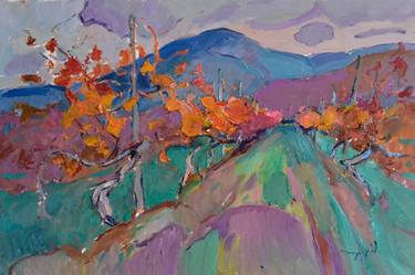 Grape Valley _ oil on canvas thumb