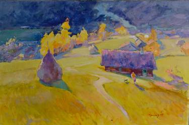 Gold Carpathians _ oil on canvas thumb