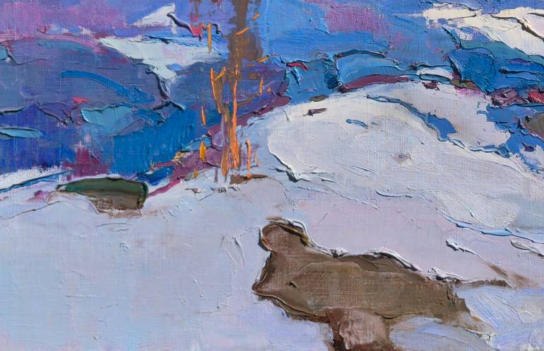 Original Expressionism Landscape Painting by Shandor Alexander