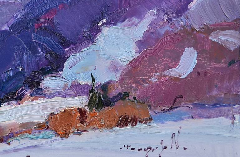 Original Abstract Expressionism Language Painting by Shandor Alexander