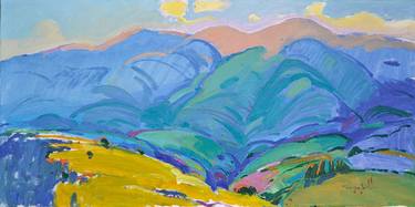 Borzhava Range _ oil on canvas thumb