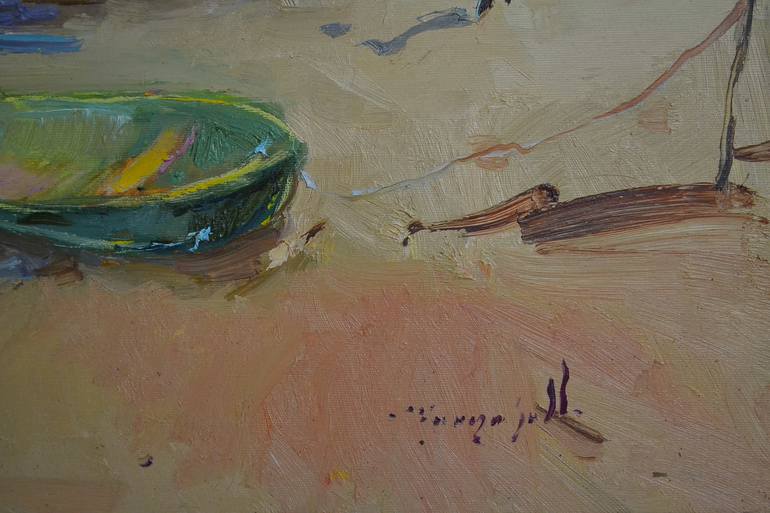 Original Impressionism Seascape Painting by Shandor Alexander