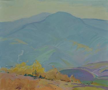 Original Expressionism Landscape Paintings by Shandor Alexander