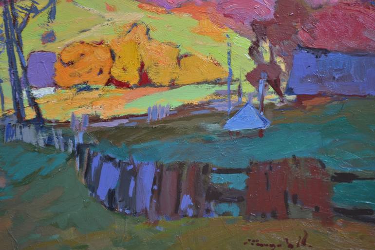 Original Landscape Painting by Shandor Alexander