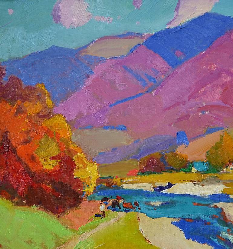 Original Landscape Painting by Shandor Alexander