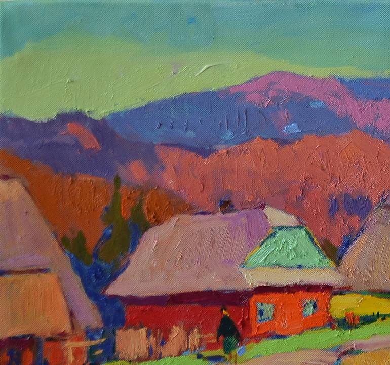 Original Landscape Painting by Shandor Alexander