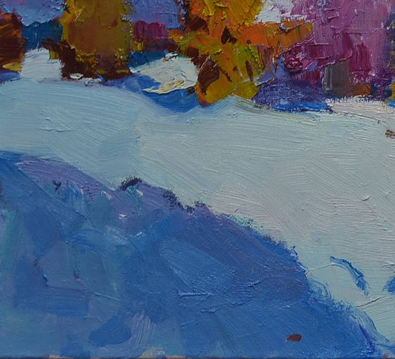 Original Art Deco Nature Painting by Shandor Alexander